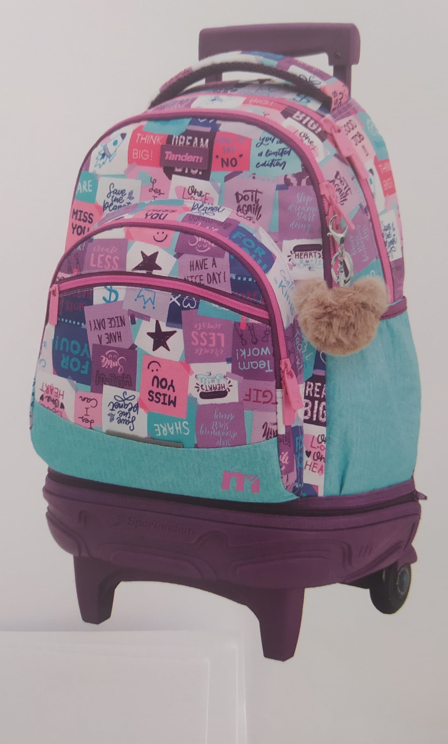 MOCHILA TANDEM CARRO DESMONTABLE
